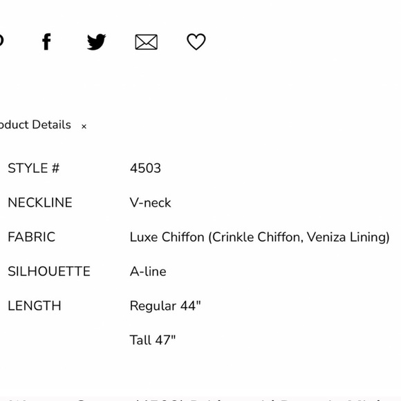 Watters & Watters Cameo (4503) Bridesmaid Dress in Mink Size 6 - Picture 14 of 15